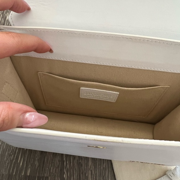 Jacquemus white le grand chiquito bag - Picture 13 of 15